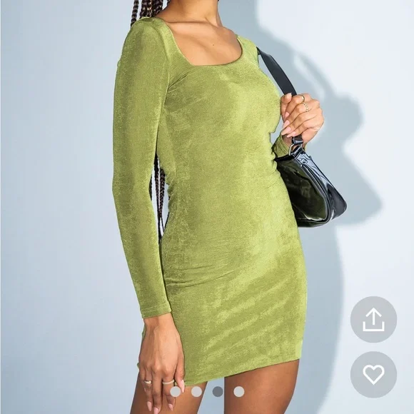 Mini green Princess Polly dress - Picture 3 of 5